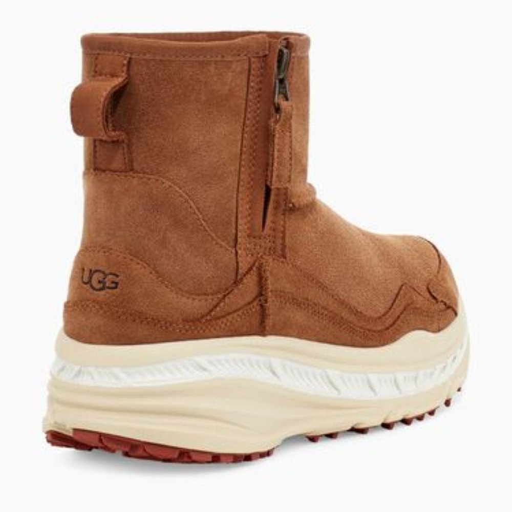 UGG MEN CA805 CLASSIC WEATHER CHESTNUT BOOTS - Picture 3 of 6